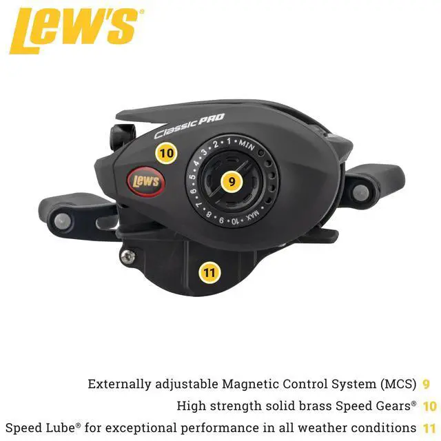 Alt view image 4 of 7 - Classic Pro Speed Spool SLP Baitcast Reel