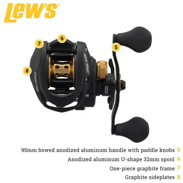 Alt view image 3 of 7 - Classic Pro Speed Spool SLP Baitcast Reel