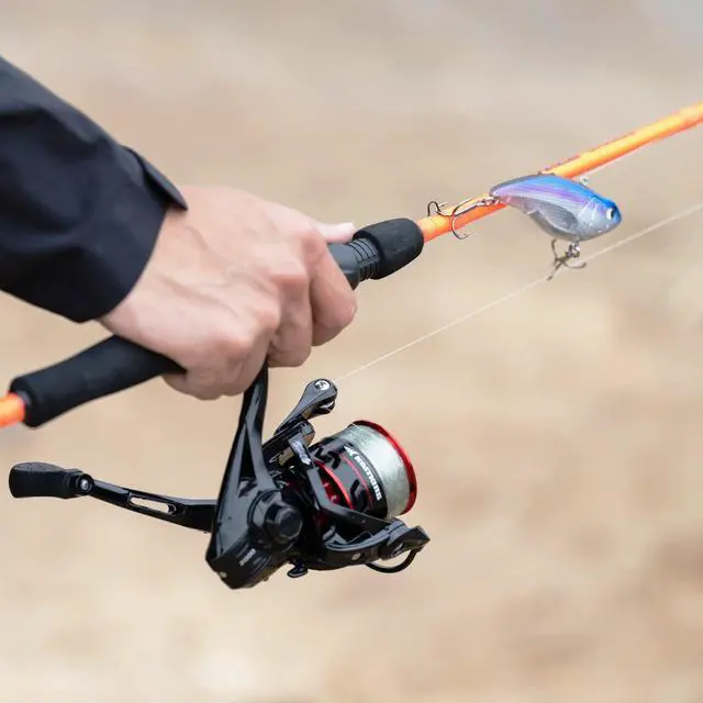 Alt view image 5 of 7 - Royale Legend Fishing Reel - 5.2:1/6.2:1 Gear Ratio Spinning Reel, Up to 22 Lbs of Carbon Drag, 5+1/7+1 Stainless Steel Ball Bearings, Graphite Frame, Asymmetric Spinning Reel Rotor Design