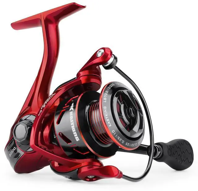 Main image of Royale Legend Fishing Reel - 5.2:1/6.2:1 Gear Ratio Spinning Reel, Up to 22 Lbs of Carbon Drag, 5+1/7+1 Stainless Steel Ball Bearings, Graphite Frame, Asymmetric Spinning Reel Rotor Design