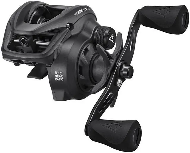 Main image of Torrent II Baitcasting Reel, 20LB Drag, Magnetic Brake | Smooth casting, 6+1 bearings, 6.75 oz body, 6.6/8.1 ratios,low-profile body