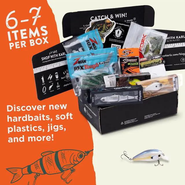 Alt view image 3 of 5 - Mystery Tackle Box PRO Bass Fishing Kit | Freshwater Largemouth and Smallmouth Bass Lures
