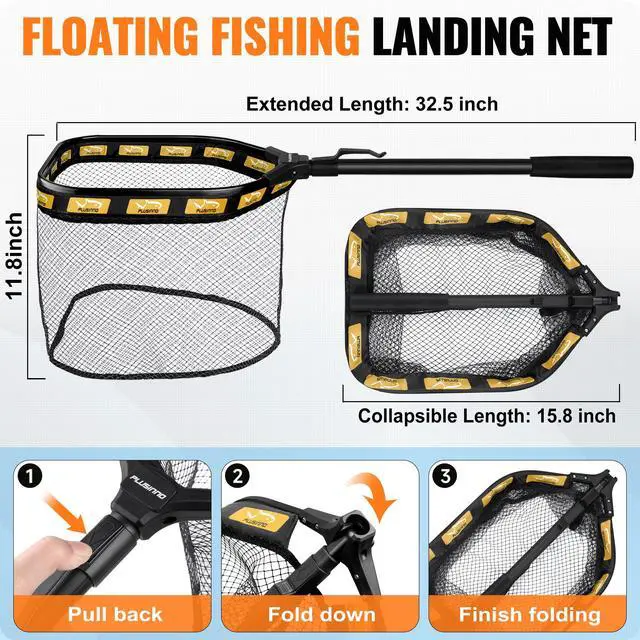 Alt view image 5 of 7 - Fishing Gear,Full Fishing Pole kit Include Fishing Rod and Reel Combo, Tackle Box with Fishing Lures, Fishing Accessories, Fishing Pliers,Fishing Gifts for Men with Fishing Tool Kit