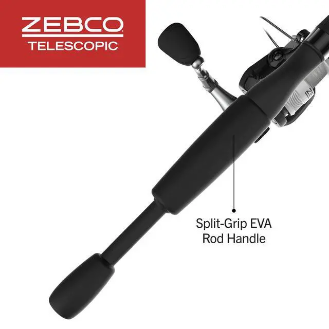Alt view image 6 of 7 - 33 Spinning Reel and Telescopic Fishing Rod Combo