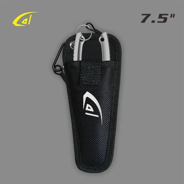 Alt view image 6 of 7 - danco 2 Pack 7.5" Aluminum Fishing Side Cutters with Sheath, Fishing Line and Wire Cutter, Saltwater Safe, Fresh/Saltwater Fishing