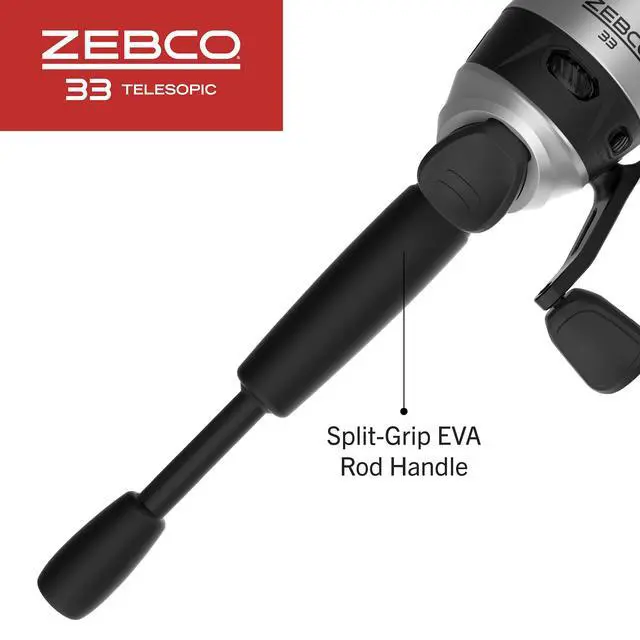 Alt view image 6 of 7 - 33 Spinning Reel and Telescopic Fishing Rod Combo