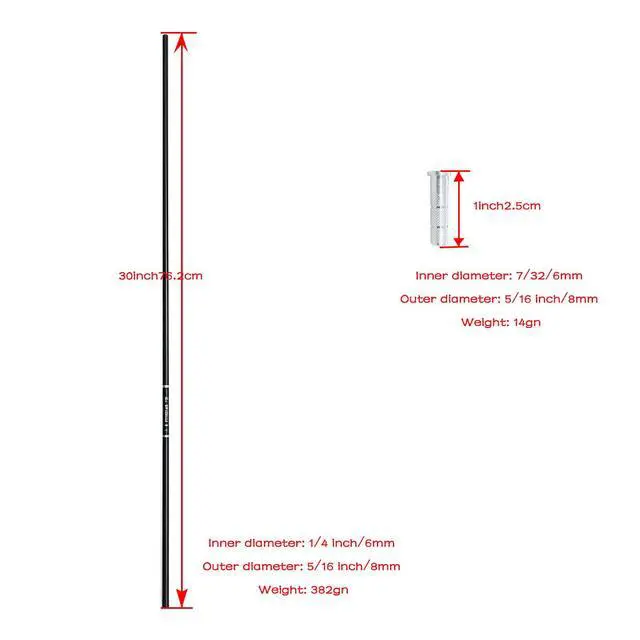 Alt view image 2 of 7 - Arrow Shaft for DIY Arrow with Nocks | Archery Bow Arrow Hunting Target Practice Arrow, Bamboo Shafts & Wooden Shafts /12Pcs & 24Pcs Carbon Shafts