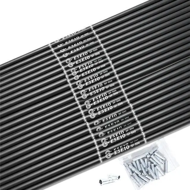 Main image of Arrow Shaft for DIY Arrow with Nocks | Archery Bow Arrow Hunting Target Practice Arrow, Bamboo Shafts & Wooden Shafts /12Pcs & 24Pcs Carbon Shafts