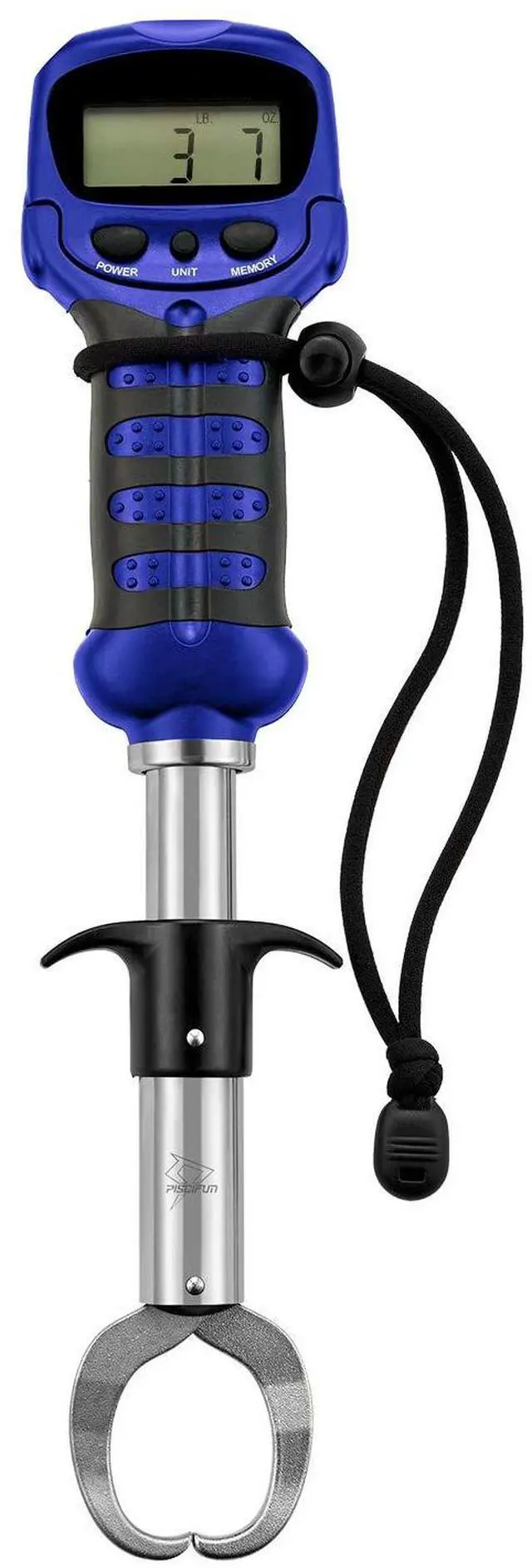 Main image of Fish Gripper with Digital Fish Scale, Memory Function Fishing Scale, Save Up to Most 10 Set of Weight, Saltwater-Resistant, Portable Stainless Steel Fish Lip Gripper, Fishing Gear Gift
