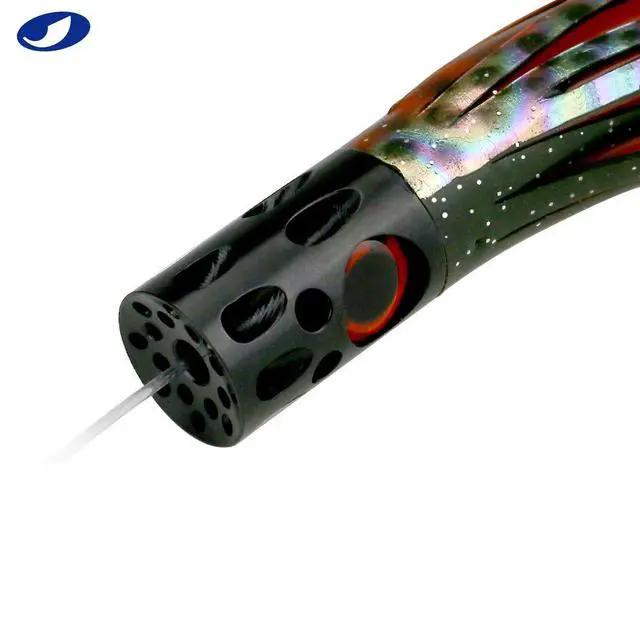 Alt view image 4 of 7 - Saltwater Trolling Lure for Marlin Tuna Mahi Dolphin Durado Wahoo Trolling Lures Free Mesh Bag Offshore Big Game Lures