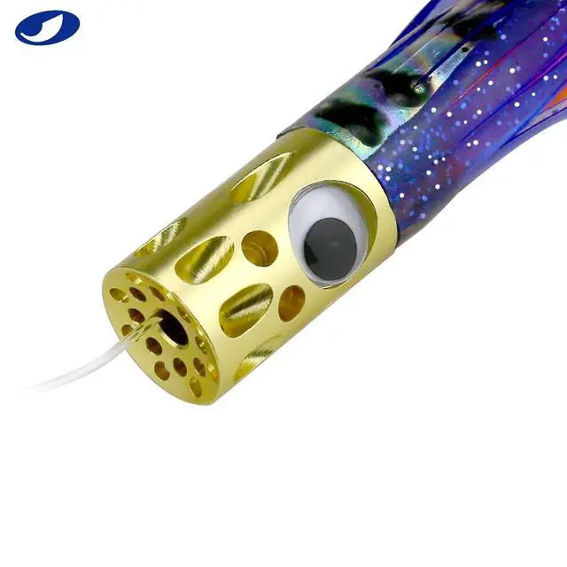 Alt view image 5 of 7 - Saltwater Trolling Lure for Marlin Tuna Mahi Dolphin Durado Wahoo Trolling Lures Free Mesh Bag Offshore Big Game Lures