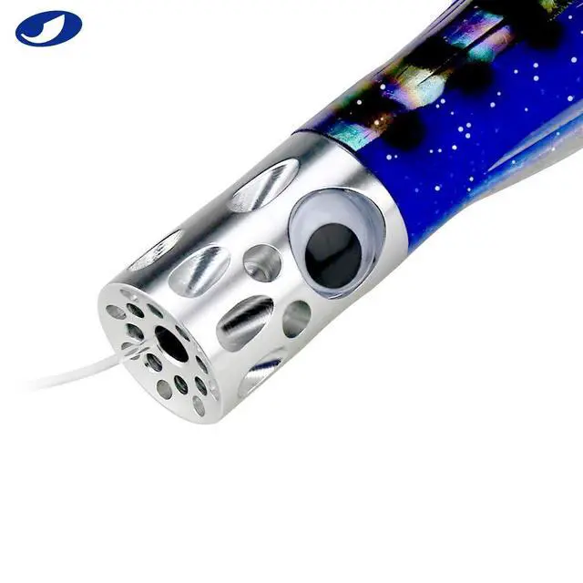 Alt view image 6 of 7 - Saltwater Trolling Lure for Marlin Tuna Mahi Dolphin Durado Wahoo Trolling Lures Free Mesh Bag Offshore Big Game Lures