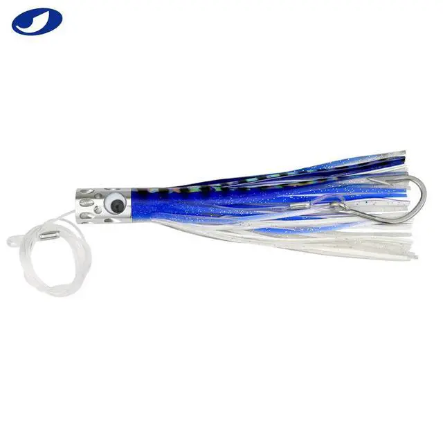 Alt view image 7 of 7 - Saltwater Trolling Lure for Marlin Tuna Mahi Dolphin Durado Wahoo Trolling Lures Free Mesh Bag Offshore Big Game Lures