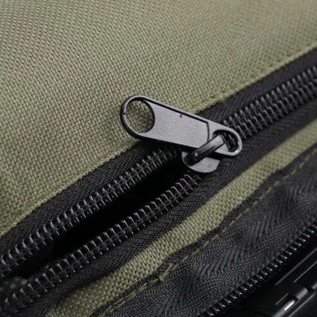 Alt view image 6 of 7 - Maxcatch Fly Fishing Rod Case with Reel Pouch, Complete Protection Bag for 9FT 2/4 Piece Rods (Green, For 7.5' 4sec Fly Rod Length: 25.9'')