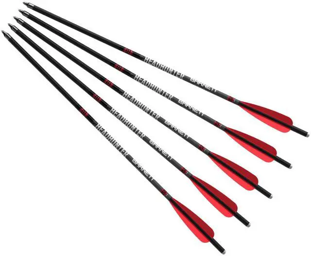 Main image of Headhunter Crossbow Arrows Different Pack Sizes, Standard Moon Nocks, Includes Field Points, Pre-Fletched for Crossbow Use