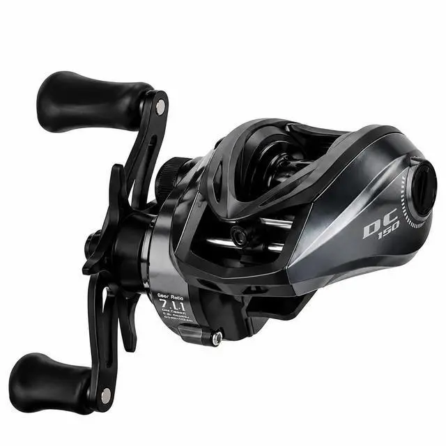Main image of DC Baitcasting Reel with Smart Digital Brake, Anti-Backlash Fishing Reel with Signature DC Sound, Easy-Control 7.1:1 Baitcaster for Beginners & Bass Fishing