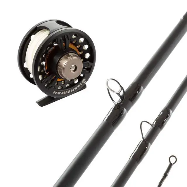 Alt view image 7 of 7 - Outdoors Fly Fishing Rod & Reel Combo Starter Kit with Case and Accessories