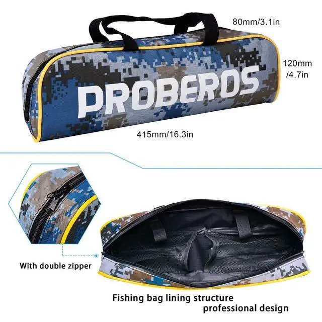 Alt view image 3 of 6 - Fishing Rod and Reel Combo, 6.9ft Carbon Fiber Telescopic Fishing Pole with Spinning/Baitcasting Reel Combos, Sea Saltwater Freshwater Ice Bass Fishing Tackle Set Fishing Rods Kit
