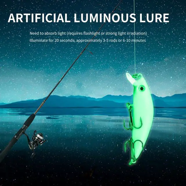 Alt view image 5 of 7 - Fishing Artificial Lures Kit Mixed Including Front Diving Fin Minnow Surface Popper Crank Baits Pencil VIB with Hook and Soft Lures Accessories for Saltwater Freshwater Trout Bass Tackle Gift Set
