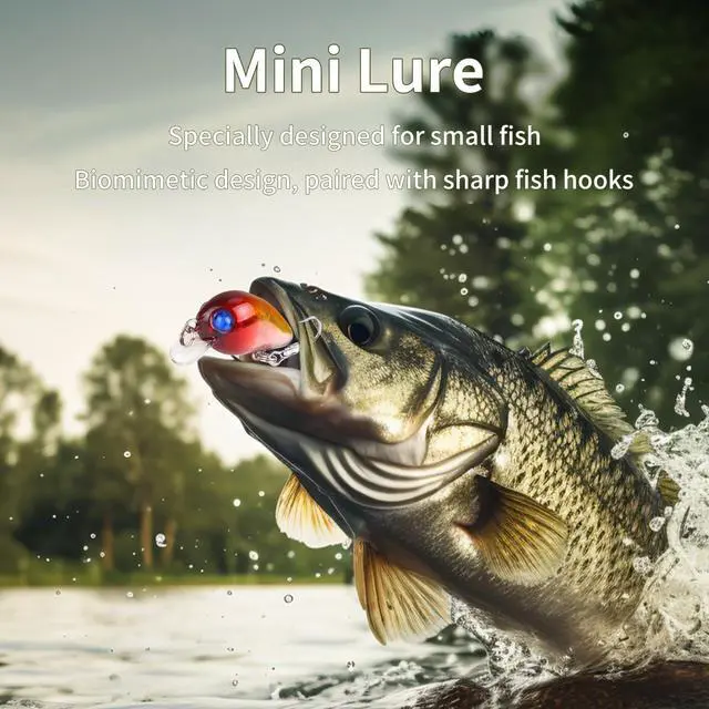 Alt view image 7 of 7 - Fishing Artificial Lures Kit Mixed Including Front Diving Fin Minnow Surface Popper Crank Baits Pencil VIB with Hook and Soft Lures Accessories for Saltwater Freshwater Trout Bass Tackle Gift Set