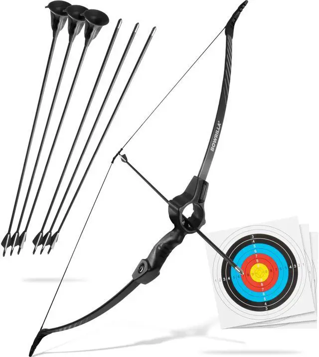 Main image of ® Bow and Arrow for Kids Ages 6+ | Beginner Archery Set with Aim Guide, 6 Carbon Hybrid Arrows & 3 Targets | 3-Piece Take-Down Recurve Youth Bow for Left & Right Handers