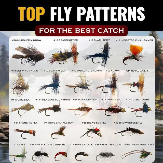 Alt view image 7 of 7 - RoxStar Fly Shop Trophy Trout Top Wet & Dry Flies for Trout. Proven Nationwide to Catch Fish! Tied in-House Never Outsourced Fly Fishing Gift