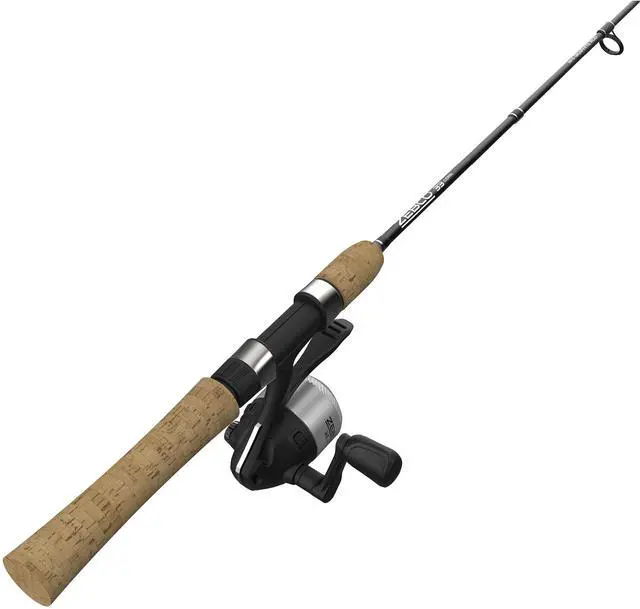 Main image of 33 Cork Reel and Fishing Rod Combo, Graphite Rod with Cork Handle, QuickSet Anti-Reverse Fishing Reel with Bite Alert