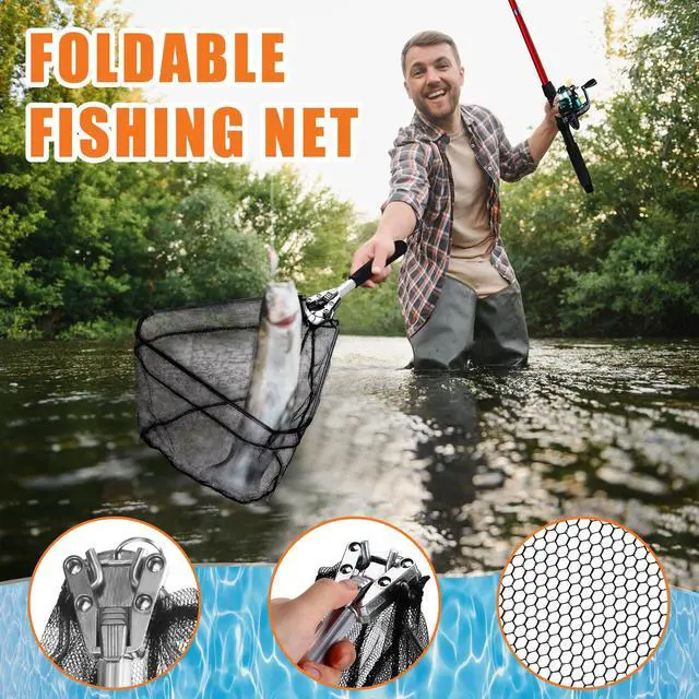 Alt view image 5 of 7 - Telescopic Fishing Rod and Reel Combo, 6.89ft 2pcs Collapsible Rod with Plier Lip Gripper Lures Carrier Bag Pre-Loaded Spinning Reel Saltwater Freshwater Fishing Pole Kit