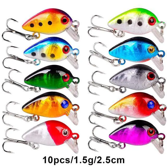 Alt view image 3 of 7 - Bass Fishing Lures Kit Set Topwater Hard Baits Minnow Crankbait Pencil VIB Swimbait for Bass Pike Fit Saltwater and Freshwater