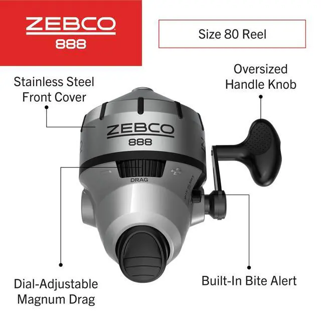 Alt view image 2 of 6 - 888 Spincast Reel