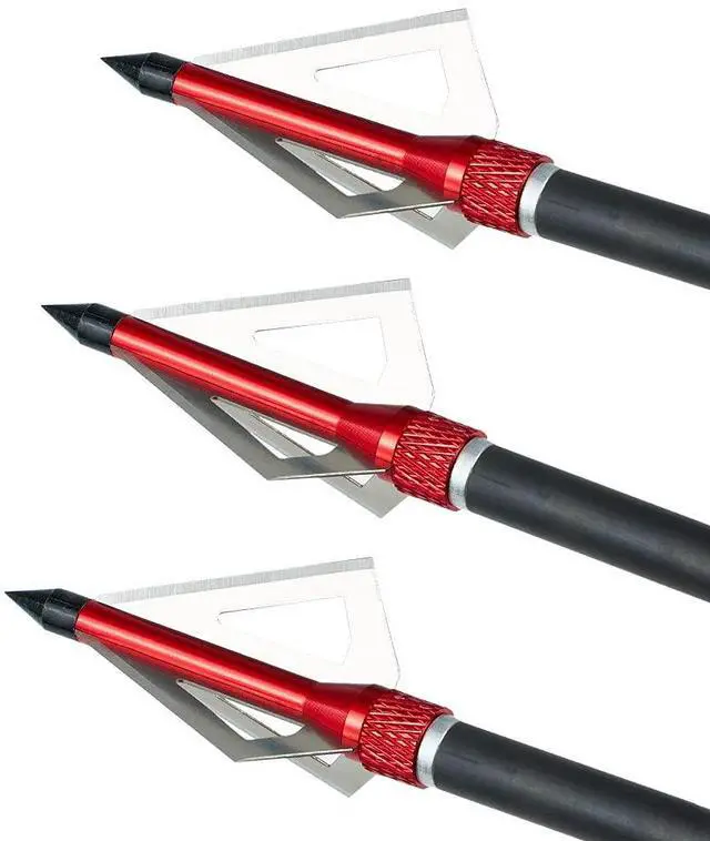 Alt view image 7 of 7 - 20 Inch Carbon Crossbow Bolt and Crossbow Broadheads Set, 12 Pcs Hunting Carbon Arrows for Crossbow with 3 Blade Broadheads 6 Pcs for Archery Practise Hunting Crossbow Arrows