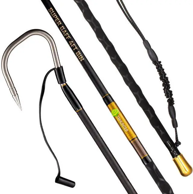 Main image of Carbon Fiber Fishing Gaff Saltwater Fish Gaff with S316 Stainless Steel Fishing Hook
