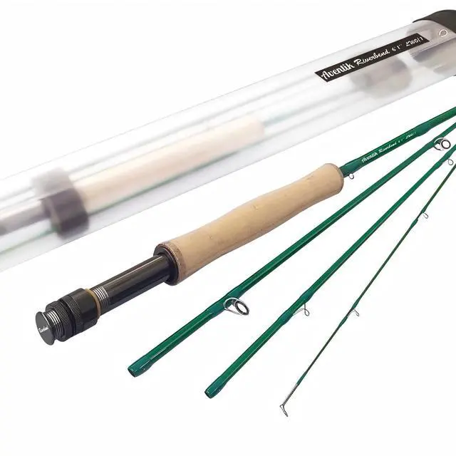 Main image of Riverbend Series Fly Rod IM8 Graphite Blank 0/1/2/3/4/5/6/7/8 wt Rods, 6/7/8/9/10ft Lightweight Fly Fishing Rod Medium Fast Action (7'3'' LW2/3)