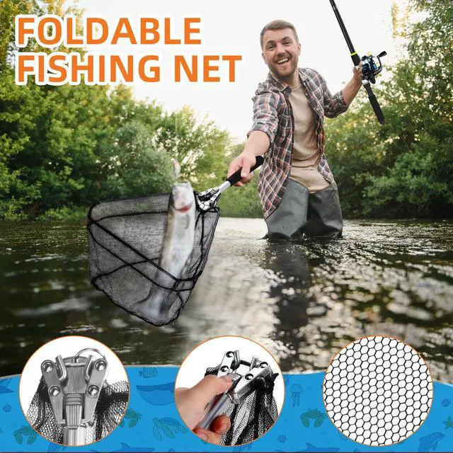 Alt view image 5 of 6 - Telescopic Fishing Rod and Reel Combo 2 Pcs Collapsible Fishing Pole Kit with Plier Lip Gripper Lures Carrier Bag Pre-Loaded Spinning Reel for Beginner Men Travel Saltwater Freshwater