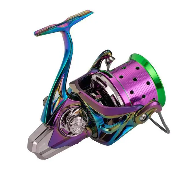 Alt view image 3 of 7 - Spinning Fishing Reels 70 LBS Max Drag Power 18+1 Stainless BB Metal Body Casting Fishing Wheel 8000 10000 12000 Spool Series Freshwater Saltwater Big-Game Surf Ultra Smooth Spinning Reel