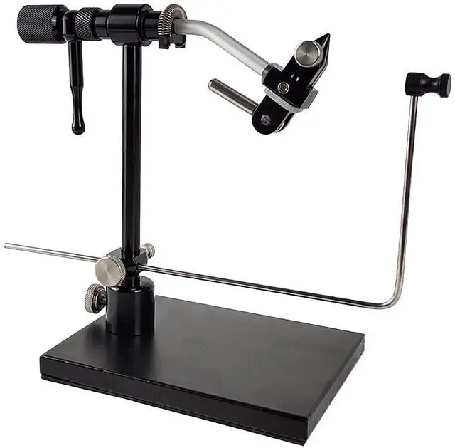 Main image of 360 Degree Rotary Fly Tying Vise Aluminum Fly Tying Tool with Hardened Steel Jaws Adjustable Hook Size 28 to 5 0 Fly Fishing Vise
