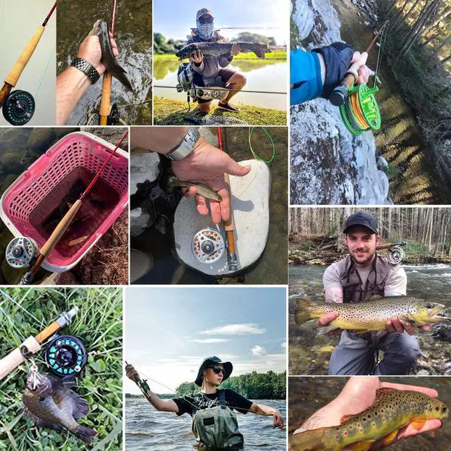 Alt view image 2 of 5 - Stalker Fly Fishing Rod with Extra Tip and Rod Tube | Medium fast action 7.5/8/8.5ft; Fits 2/3/4wt; IM12 carbon blank; US Pac Bay hardware