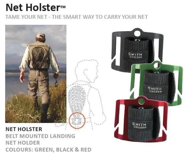 Alt view image 4 of 4 - Net Holster, Belt-Mounted Landing Net Holder