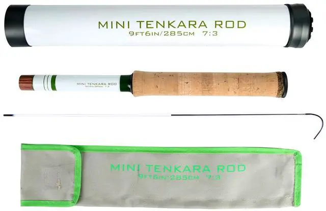 Main image of Maxcatch Mini Tenkara Fly Fishing Rod with Extra Tip Section 12ft, 9ft6