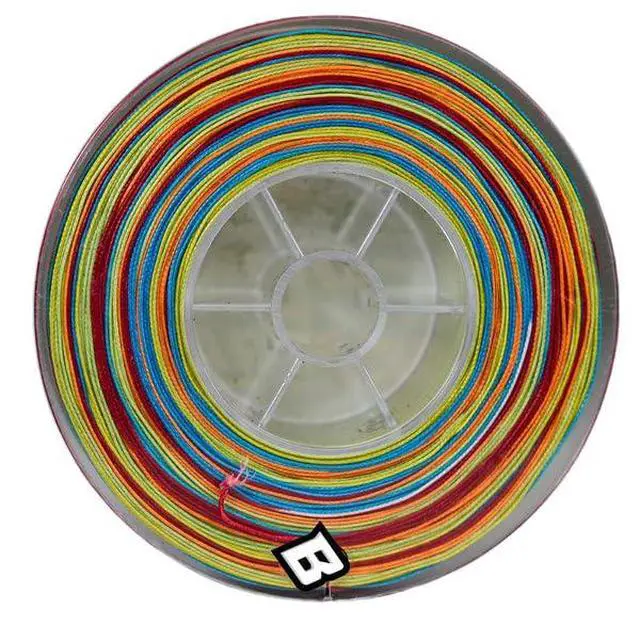 Alt view image 3 of 4 - Lead Core Metered Trolling Braided Line - Sinking Braided Line - Color Change 10 Yards - 8X Strand + Lead Core