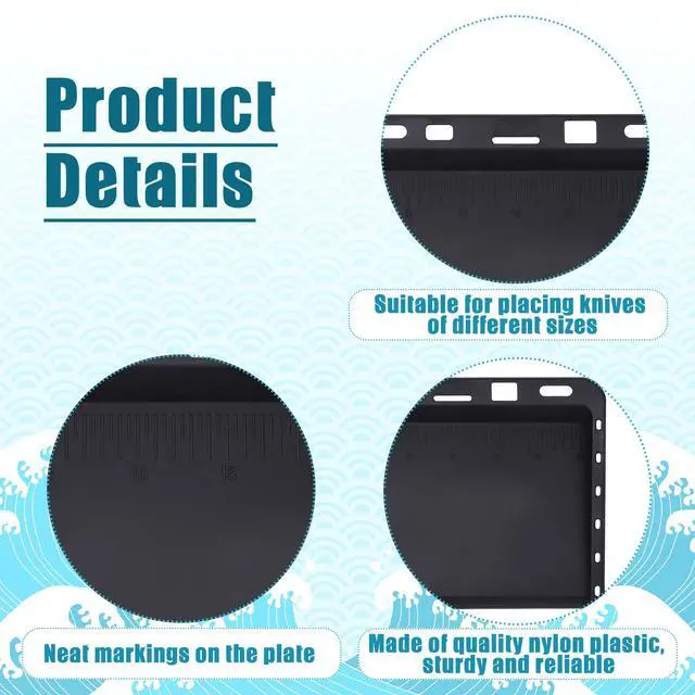 Alt view image 3 of 7 - Boat Cutting Board for Boat Bait Table Fish Cleaning Fillet Table Mounted Bait Cutting Board with Rod Holder, Plier Storage and Knife Slot