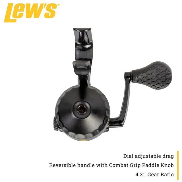 Alt view image 4 of 7 - Wally Marshall Signature Series Underspin Fishing Reel, 2+1 Bearings, 4.3:1 Gear Ratio, All Metal Gears, Reversible Handle (Clam Packaging)