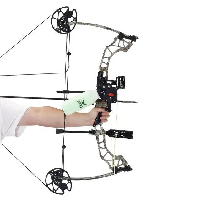 Alt view image 5 of 7 - Archery Bowfishing Reel Hunting Bow Fishing Reel with 40m Fishing Rope for Compound and Recurve Bow