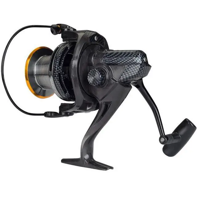 Alt view image 5 of 6 - Fishing Reels Spinning 8000 10000 14000 Series Spool Freshwater Saltwater Big-Game Surf Fishing 12+1 Stainless BB 70 LBS Max Drag Carbon Fiber Ultra Smooth Powerful Oversize Gear