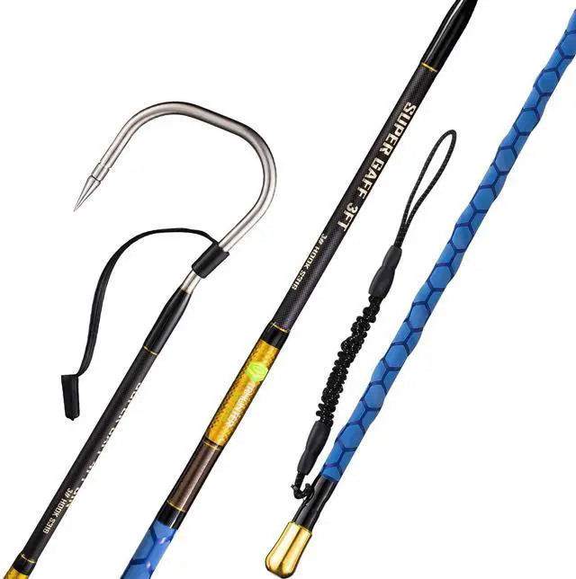 Main image of Carbon Fiber Fishing Gaff Saltwater Fish Gaff with S316 Stainless Steel Fishing Hook