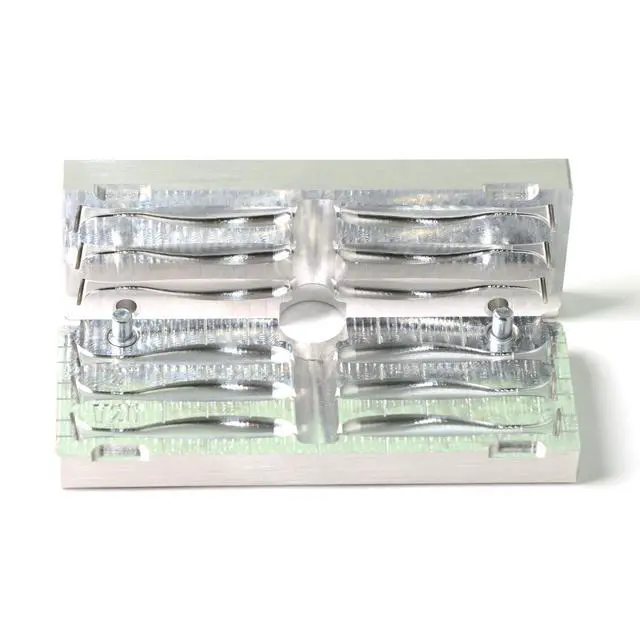 Alt view image 4 of 7 - FatFish V20A-6C Bait Mold Soft Plasti Lure Making Injection Mold for Do-It Fishing Lures Aluminum 2"