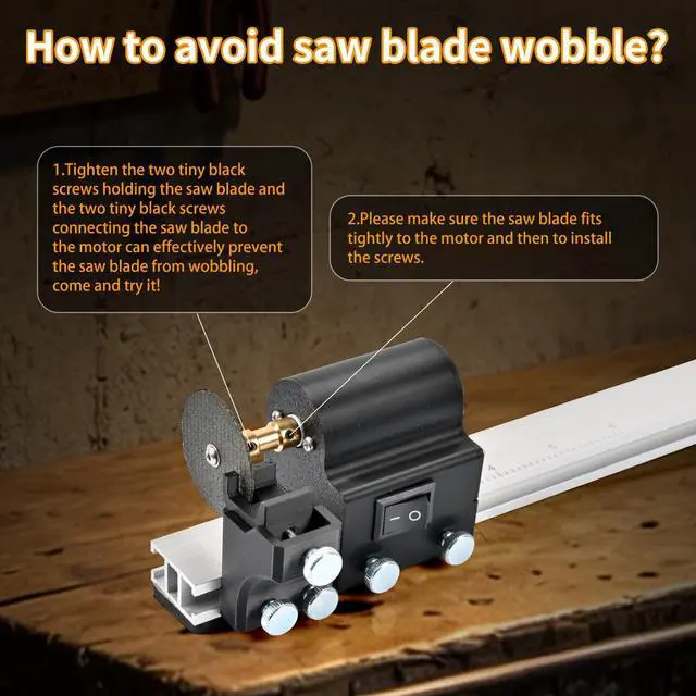 Alt view image 6 of 7 - Electric Archery Arrow Saw - Adjustable Carbon Arrow Cutter Precision Arrow Saw Archery with 2 Additional Replacement Saw Blades Professional Arrow Cutter Carbon Arrows Kit for Arrow Shaft DIY