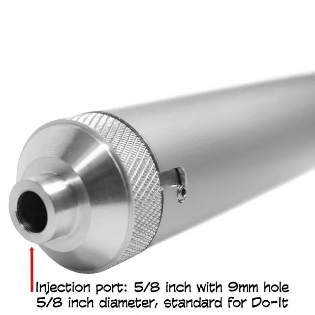Alt view image 4 of 7 - Aluminum Injector for Soft Plastic Plastisol Bait Forms Fishing Lure Making 7oz and 9.5oz