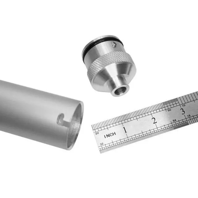 Alt view image 6 of 7 - Aluminum Injector for Soft Plastic Plastisol Bait Forms Fishing Lure Making 7oz and 9.5oz