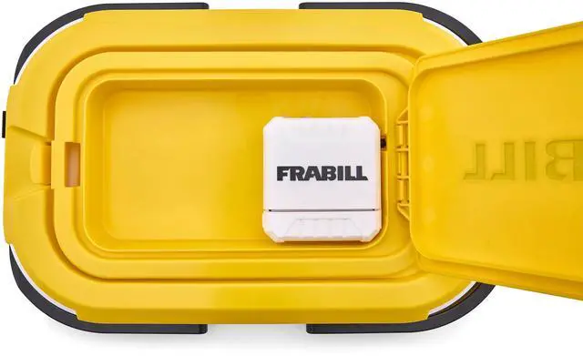 Alt view image 6 of 7 - Collapsible Bait Bucket with Aerator-White/Yel